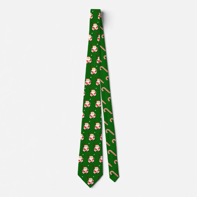 Baseball Weihnachtsfeiertag Krawatte (Vorderseite)
