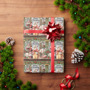 Baseball Weihnachtsgeschenk Geschenkpapier