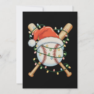 Baseball Weihnachtsmannmütze Weihnachten Weihnacht