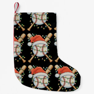 Baseball-Weihnachtsmannmütze Weihnachten Xmas Spor Kleiner Weihnachtsstrumpf