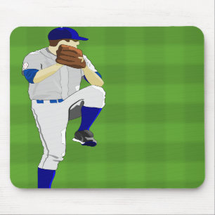 Baseball-WerferWindup Mousepad