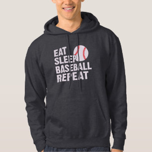 Baseball wiederholen - lustiges Baseball-Geschenk Hoodie