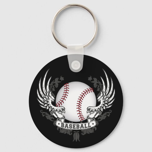 Baseball Wings Schlüsselanhänger (Vorderseite)