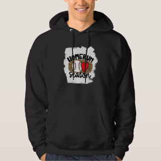 Baseball Womens Leopard Pattern Baseball Girl 1 Hoodie