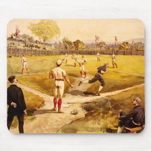 Baseball-Zeichnung-Mauspad Mousepad