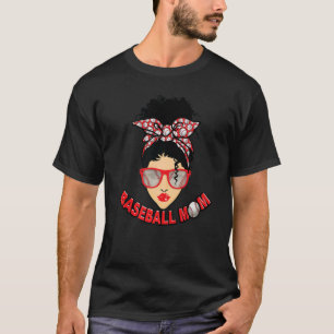 Baseball Zitat Muttertag Cool Baseball Mutter D T-Shirt