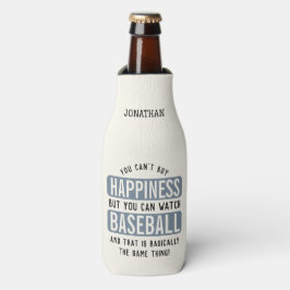 Baseball zu beobachten ist Glück Funny Baseball Flaschenkühler