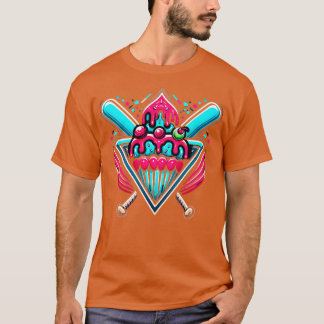 Baseball Zuhause Social Club für Junge niedliche E T-Shirt