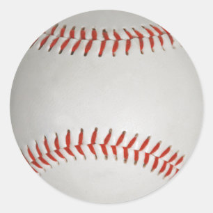 Baseballaufkleber Runder Aufkleber