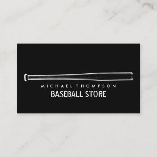 Baseballball, Baseball-Spieler, Trainer Visitenkarte