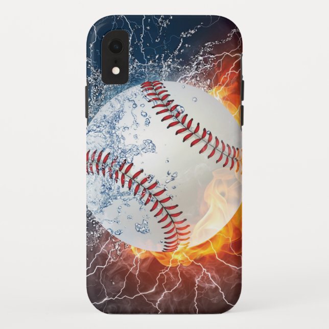 Baseballball Case-Mate iPhone Hülle (Rückseite)
