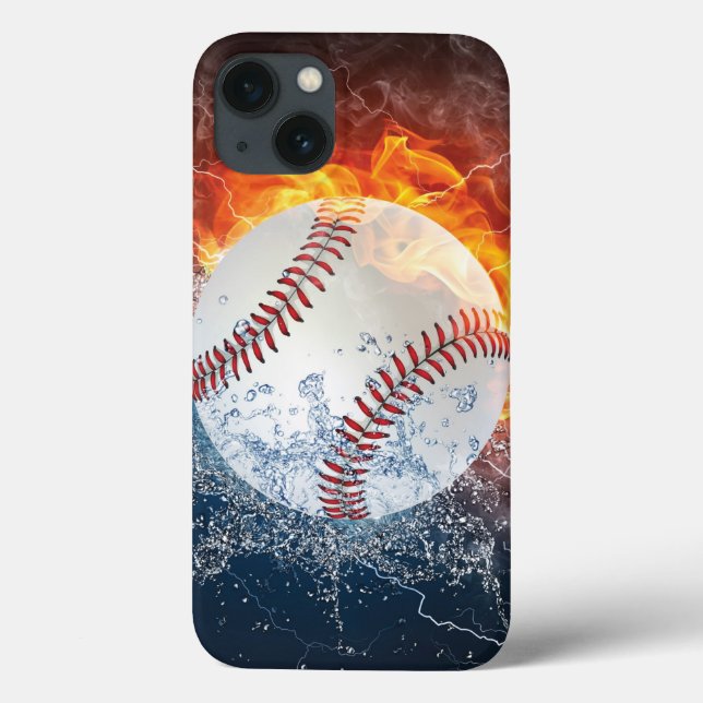 Baseballball Case-Mate iPhone Hülle (Rückseite)