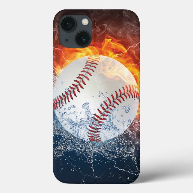 Baseballball Case-Mate iPhone Hülle (Rückseite)