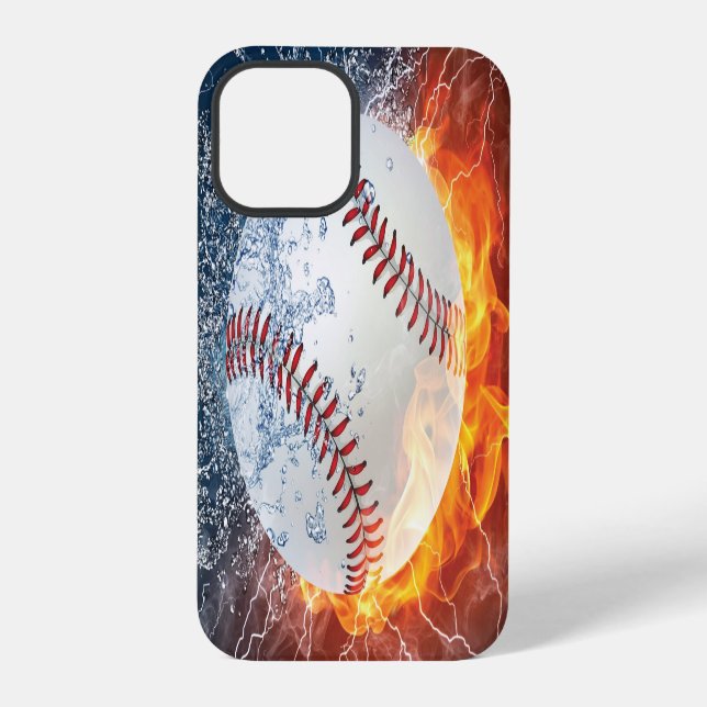 Baseballball iPhone 12 Pro Hülle (Rückseite)