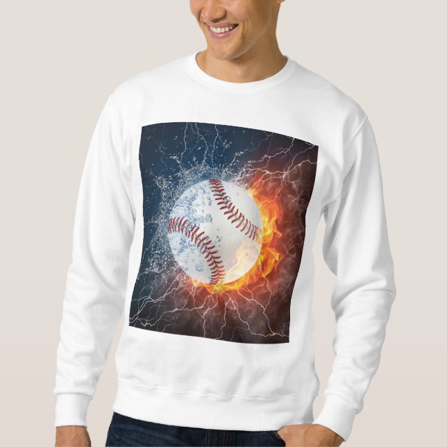 Baseballball Sweatshirt (Vorderseite)
