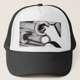"Baseballcap-Schraubenschlüssel Grafik" Truckerkappe