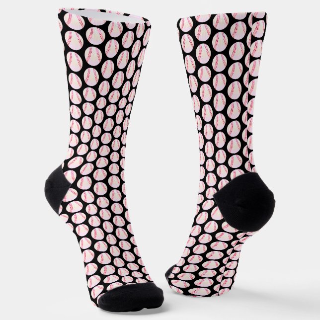 Basebälle Socken (Gewinkelt)
