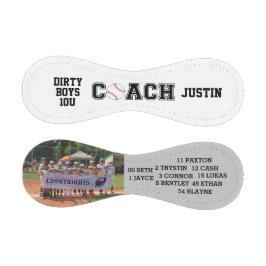 Baseballgeschenk für den Custom Coach - Team-Foto Baseball