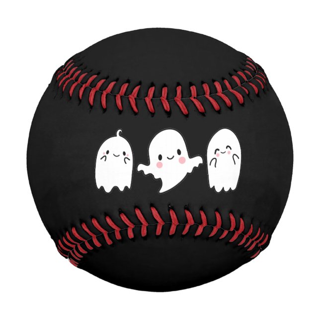 Baseballgeschenk mit Namen, Halloween-Trick oder T Baseball (Vorderseite)