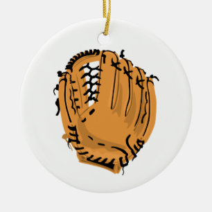 Baseballhandschuh Keramikornament