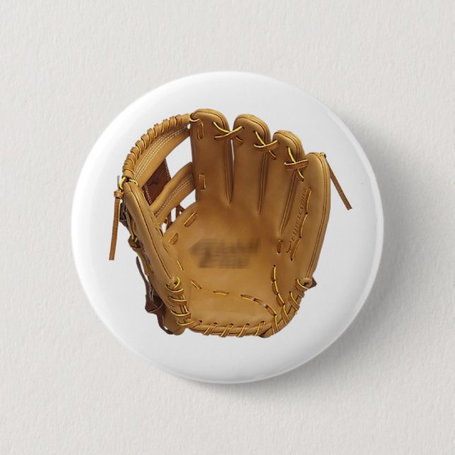 Baseballhandschuh- oder Mittknopf Button (Vorderseite)