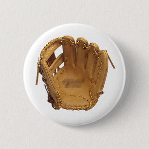 Baseballhandschuh- oder Mittknopf Button
