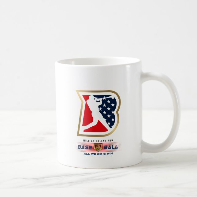 Baseballhelden mit Millionen Dollar-Arm | 11# Kaffeetasse (Rechts)