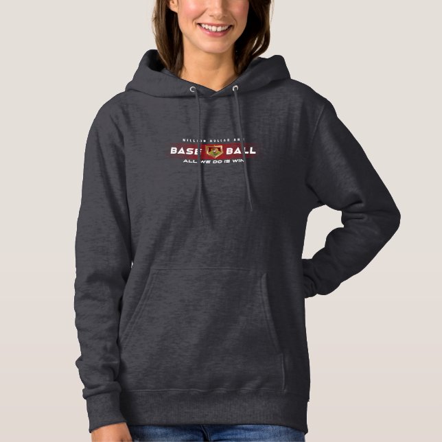 Baseballhelden mit Millionen Dollar-Arm | Frauen Hoodie (Vorderseite)