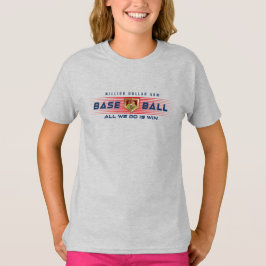 Baseballhelden mit Millionen Dollar-Arm | Kinder T-Shirt