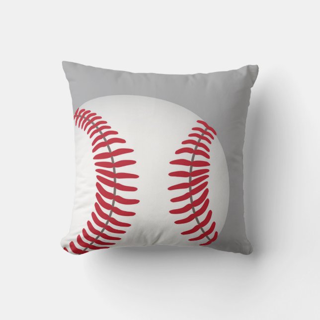 Baseballjungenraumdekor-Bettwäschekissen Kissen (Vorderseite)