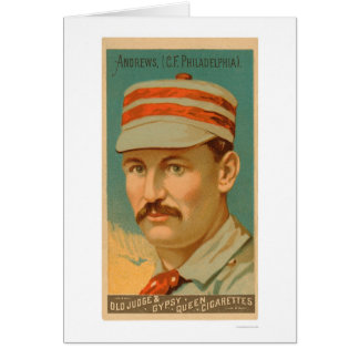 Baseballkarte Eds Andrews 1888