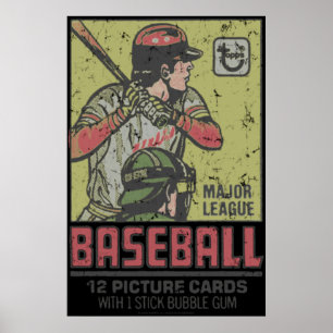 Baseballkarten 1 poster