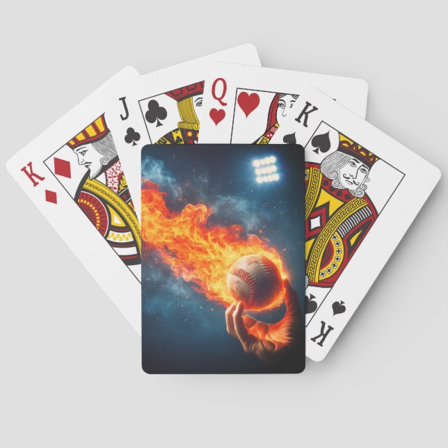 Baseballkartendeck Spielkarten (Rückseite)