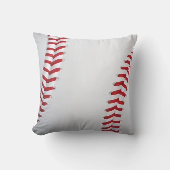 Baseballkissen näht Jungenraumdekor Kissen (Vorderseite)