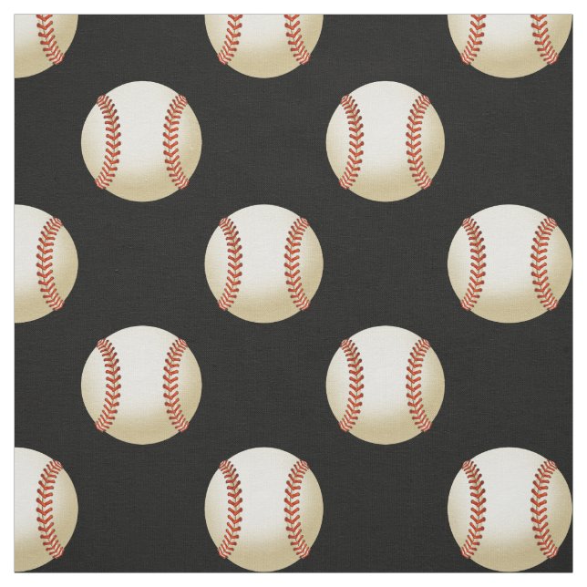 Baseballkugeln mit der gewünschten Hintergrundfarb Stoff (Muster)