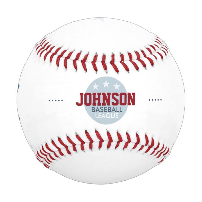 Baseballliga personalisiert baseball (Vorderseite)