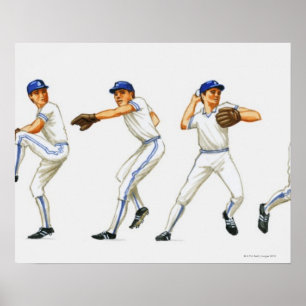 Baseballnickentechnik, Geisterbild Poster