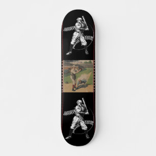 Baseballplakat Skateboard