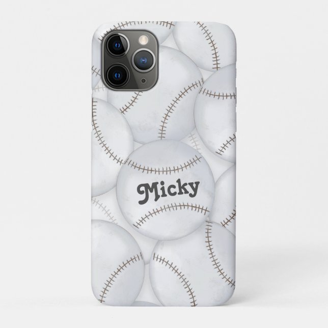 Baseballs Case-Mate iPhone Hülle (Rückseite)