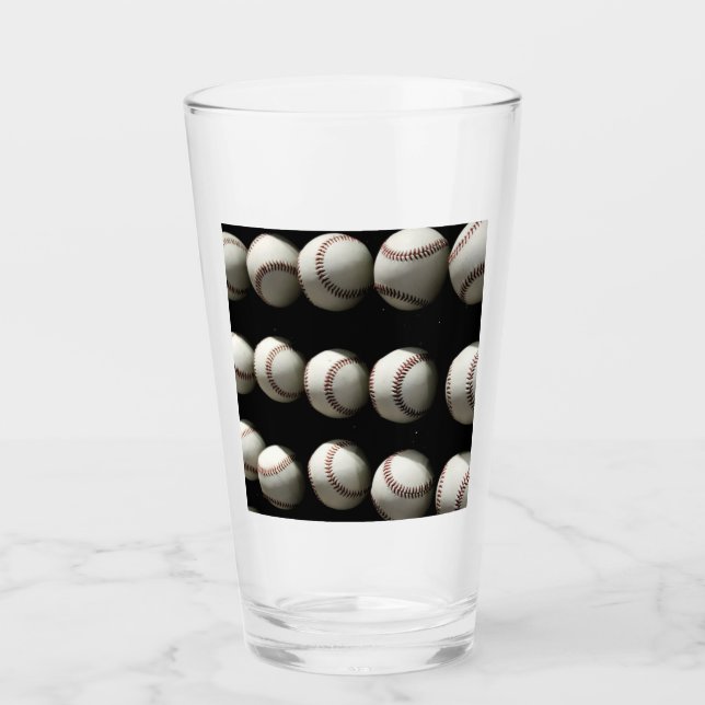 Baseballs Glas (Vorderseite)