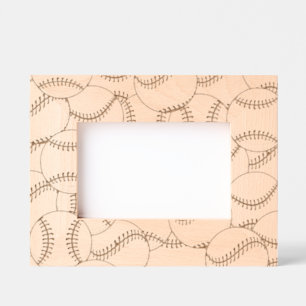 Baseballs Laser Etted Picture Frame Geätzte Rahmen