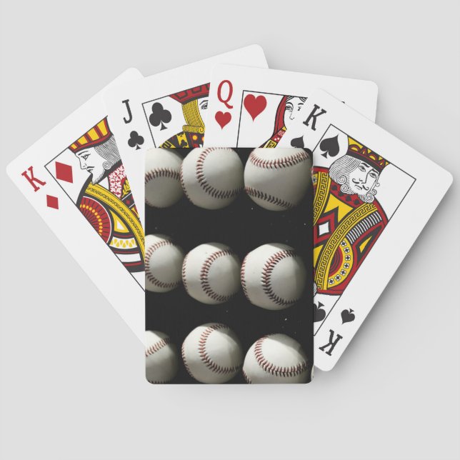 Baseballs Spielkarten (Rückseite)