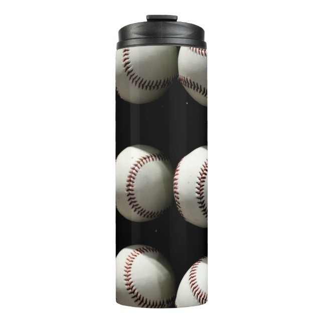 Baseballs Thermosbecher (Vorderseite)