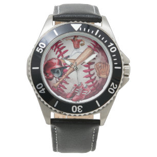 Baseballsaison armbanduhr