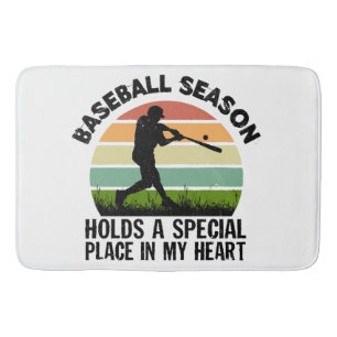 Baseballsaison hat einen besonderen Platz in meine Badematte