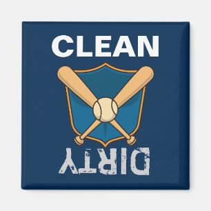 Baseballschild Magnet