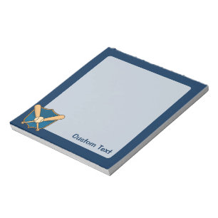 Baseballschild Notizblock