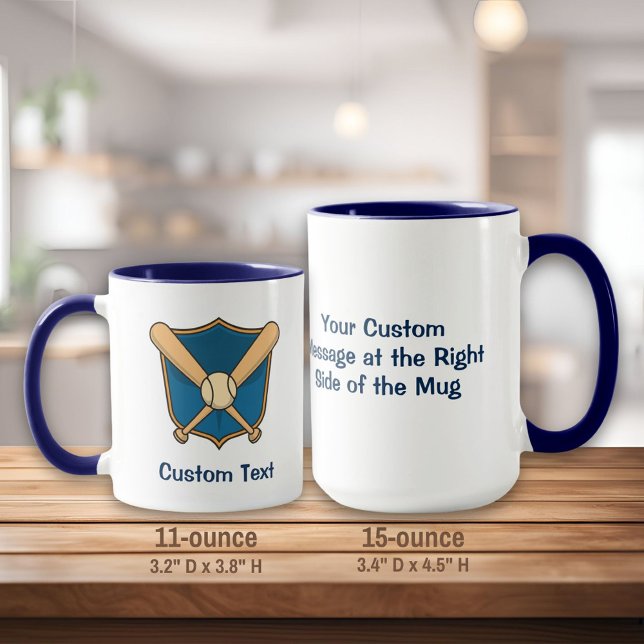 Baseballschild Tasse (Von Creator hochgeladen)