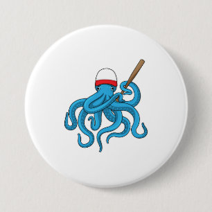 Baseballschläger Button