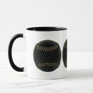 Baseballschwarz Tasse